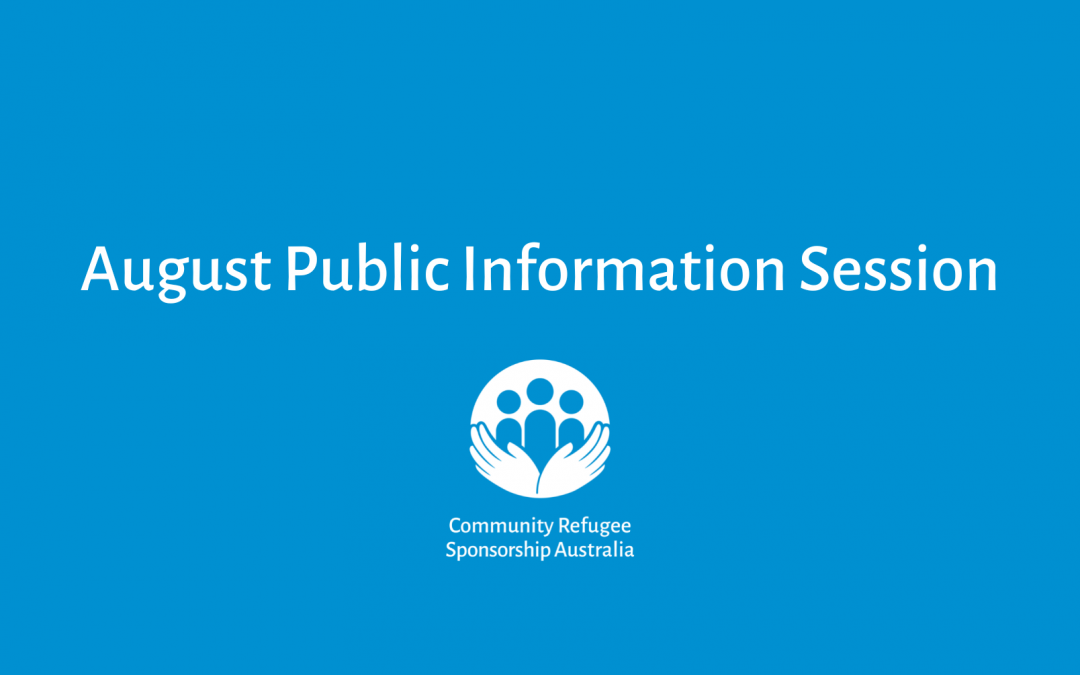 CRSA’s Programs – Public Information Session