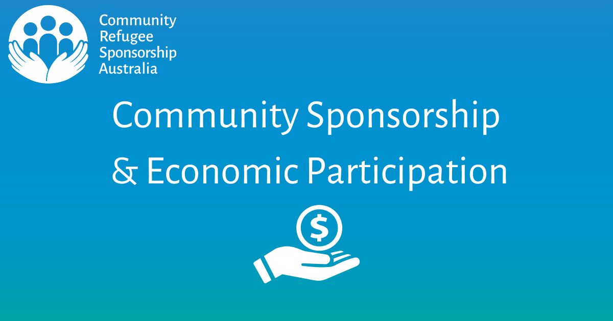 Community Sponsorship and Economic Participation