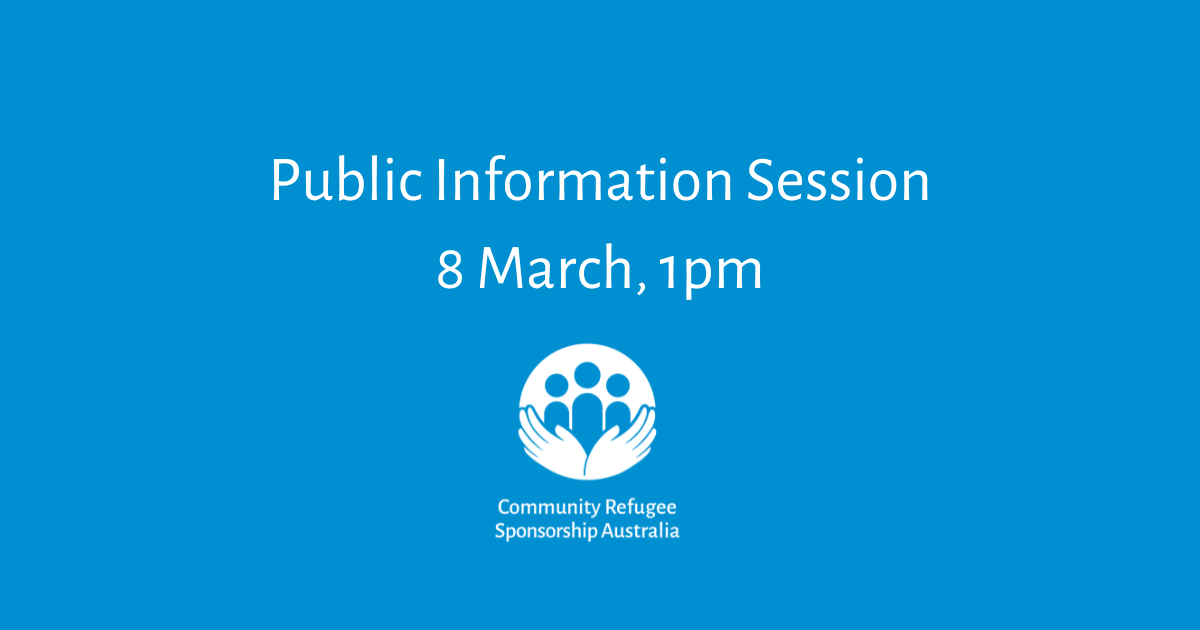 public information session 8 march
