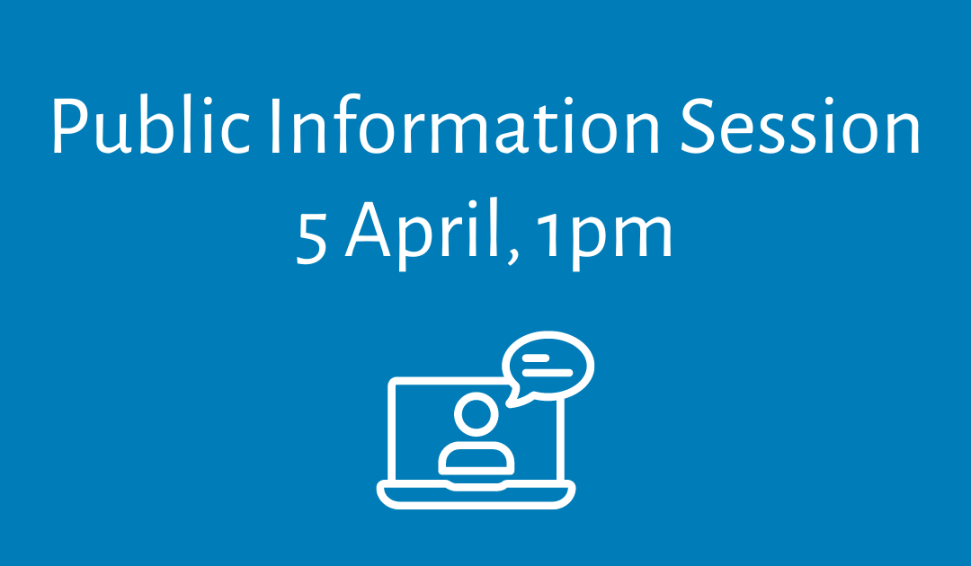 CRSA’s Programs – 5 April Public Information Session