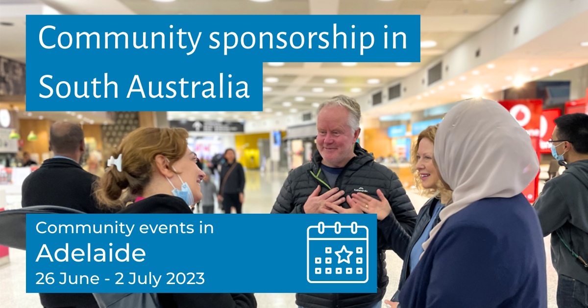 Community sponsorship in South Australia