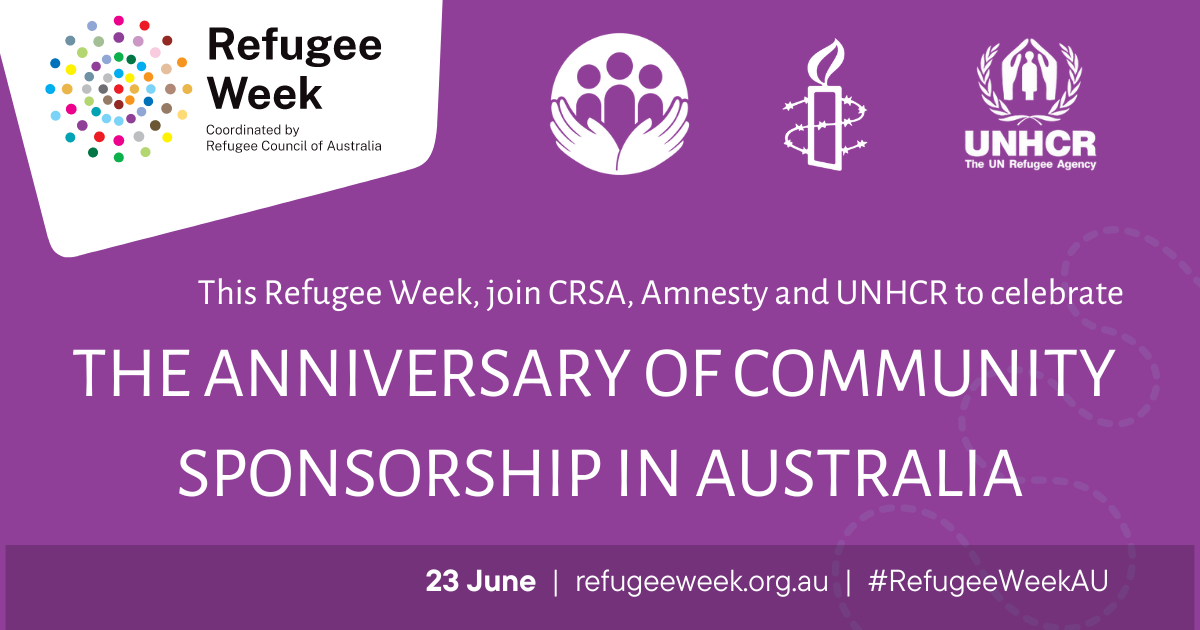 Celebrate Refugee Week with CRSA